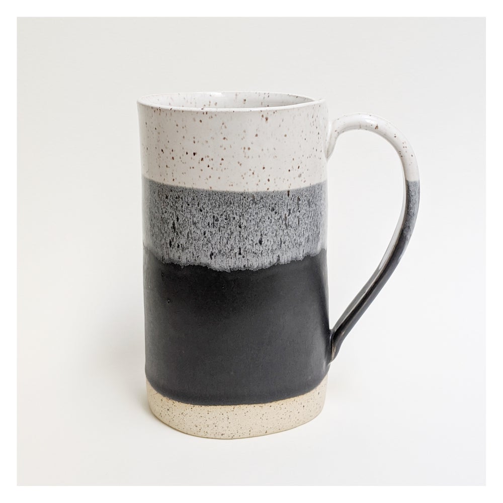 Beer Stein - Black & White